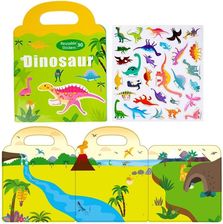 Zdjęcie Książeczka Z Naklejkami Dinozaury - Konin