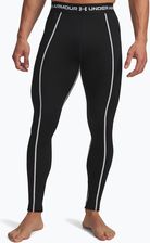Zdjęcie Under Armour Legginsy Męskie Cold Weather Grid Black/White/White - Serock