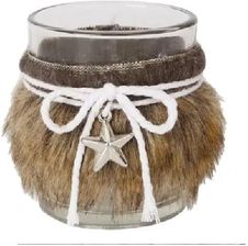 Zdjęcie ZD Trading Świecznik Szklany Z Futerkiem B63AKR 8718658775790 - Miechów