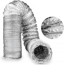 Zdjęcie Przewód Wentylacyjny Flex ø 100mm 1m Aluminium Spiro Rura Spiro Aluminiowa - Warszawa