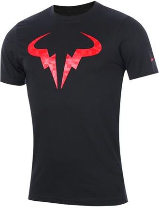 rafael nadal bull logo t shirt
