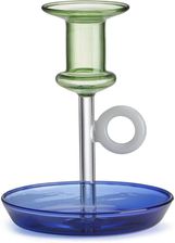 Zdjęcie świecznik - niebiesko zielony kod: 8890.1 - Opoczno