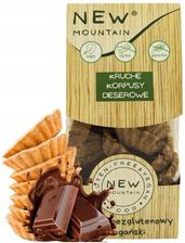 Zdjęcie New Mountain Bezglutenowe Ciastka,Bezy Bezglutenowe Ciastka,Bezy Korpusy Deserowe Kruche Czekoladowe 200g - Miechów