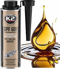 Zdjęcie K2 Dpf Go! Dodatek Do Oleju Napędowego 250Ml Z Lejkiem T319 - Łapy