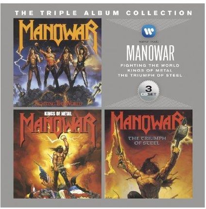 Manowar - TRIPLE ALBUM COLLECTION (CD)