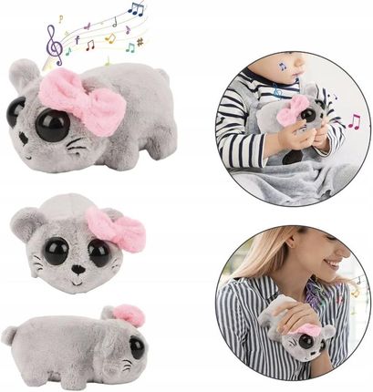 Drobiazgarnia Maskotka Pluszowa Smutny Chomik Grający Melodię Na Skrzypcach Viralowy