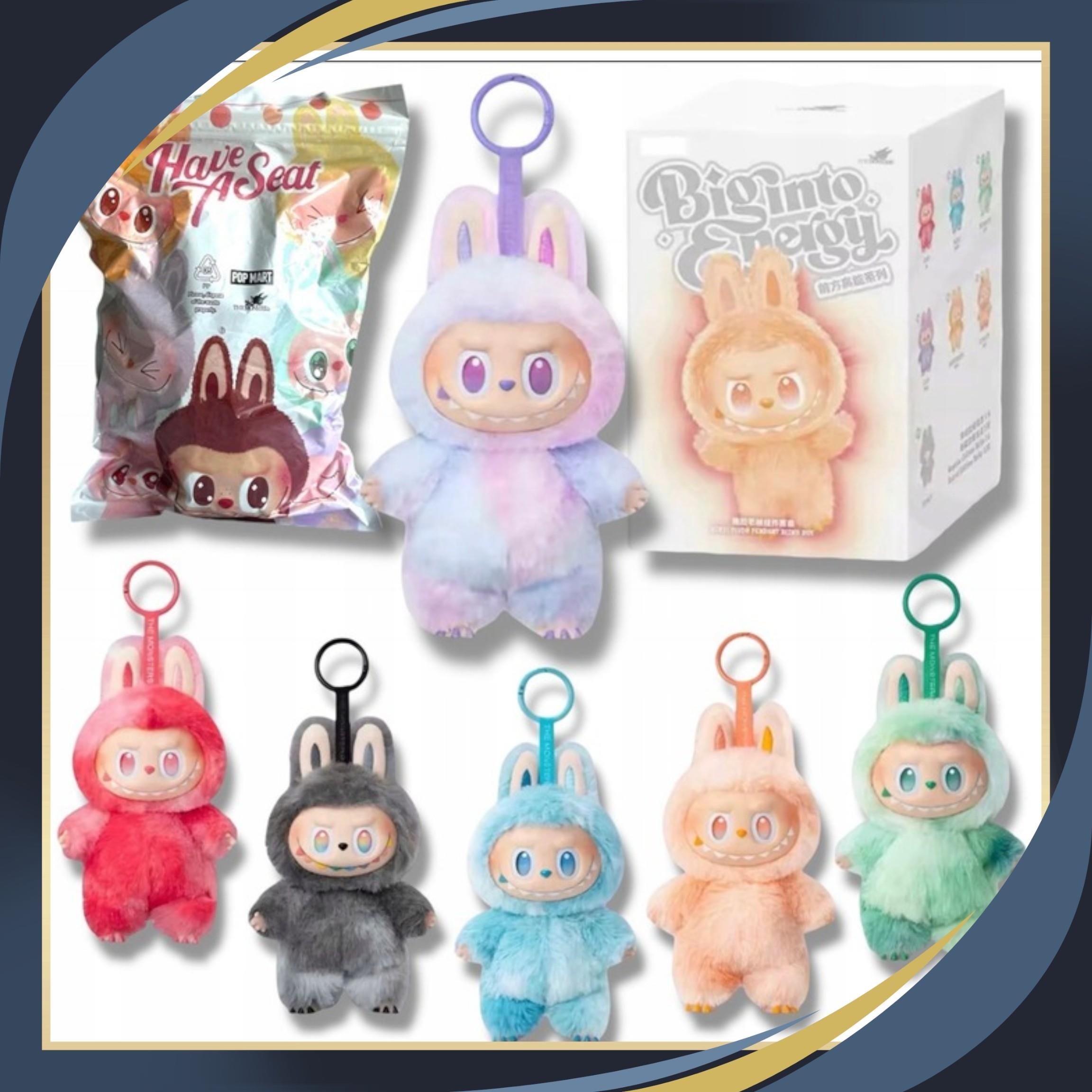 rock.and.roll.もん様 Pop Mart The Monsters Potwory Duża Lalka Maskotka Brelok