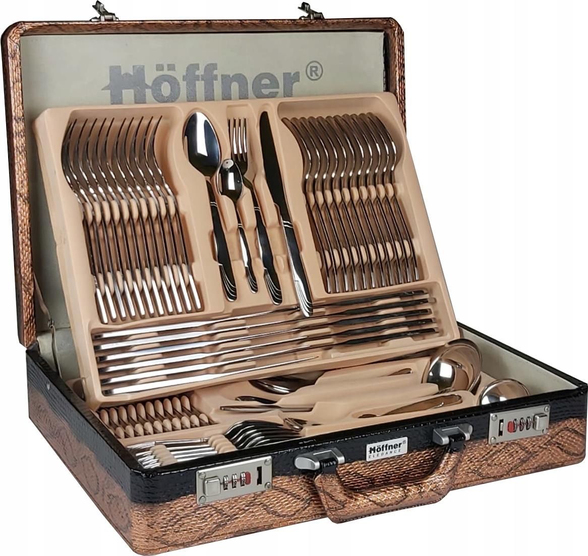 DUBLINER バーボンカスク & ファイネスト 4本セット Hoffner Komplet Sztućców Walizka Zestaw Sztućce Stal Nierdzewna