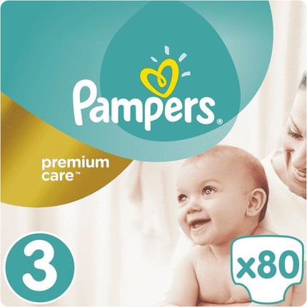 Pampers Pieluchy Premium Care JP rozmiar 3 80szt.