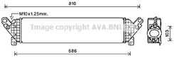 Zdjęcie Ava Quality Cooling Chłodnica Powietrza Intercooler Mza4277 - Skawina