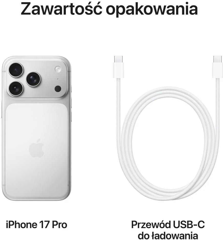 Apple iPhone 17 Pro 256GB Srebrny - Cena, opinie na Ceneo.pl