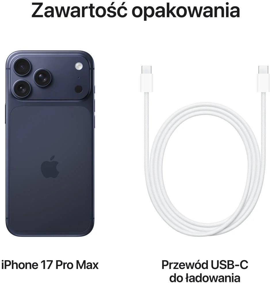 Apple iPhone 17 Pro Max 1TB Głębinowy błękit - Cena, opinie na