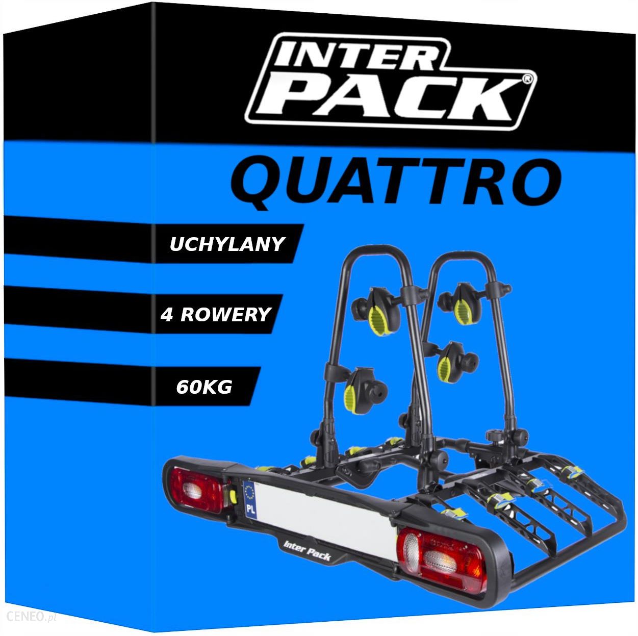 Inter Pack Quattro 13-pin na 4 rowery 