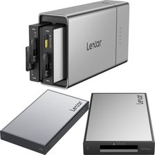 Zdjęcie Przenośna stacja dokująca Lexar Professional Workflow Go z czytnikiem CFexpress 4.0 Typ B  i dyskiem SSD 2TB - Ząbki