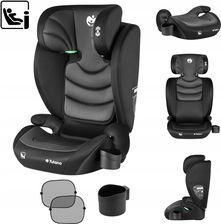 Zdjęcie Tulano Joy 20 Black-Grey I-Size 15-36Kg - Jedwabne