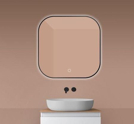 Oltens Nordlis Lustro Czarny 80x80 (64125300)