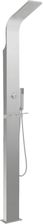 Gravora Panel Prysznicowy Ogrodowy Z Deszczownic� I R�czn� S�uchawk� Stal Nierdzewna Srebrny 15X44X210cm G0747173