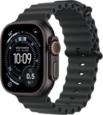 Zdjęcie Apple Watch Ultra 3 GPS + Cellular 49mm tytan czarny pasek Ocean czarny (MF0J4QPA) - Toruń