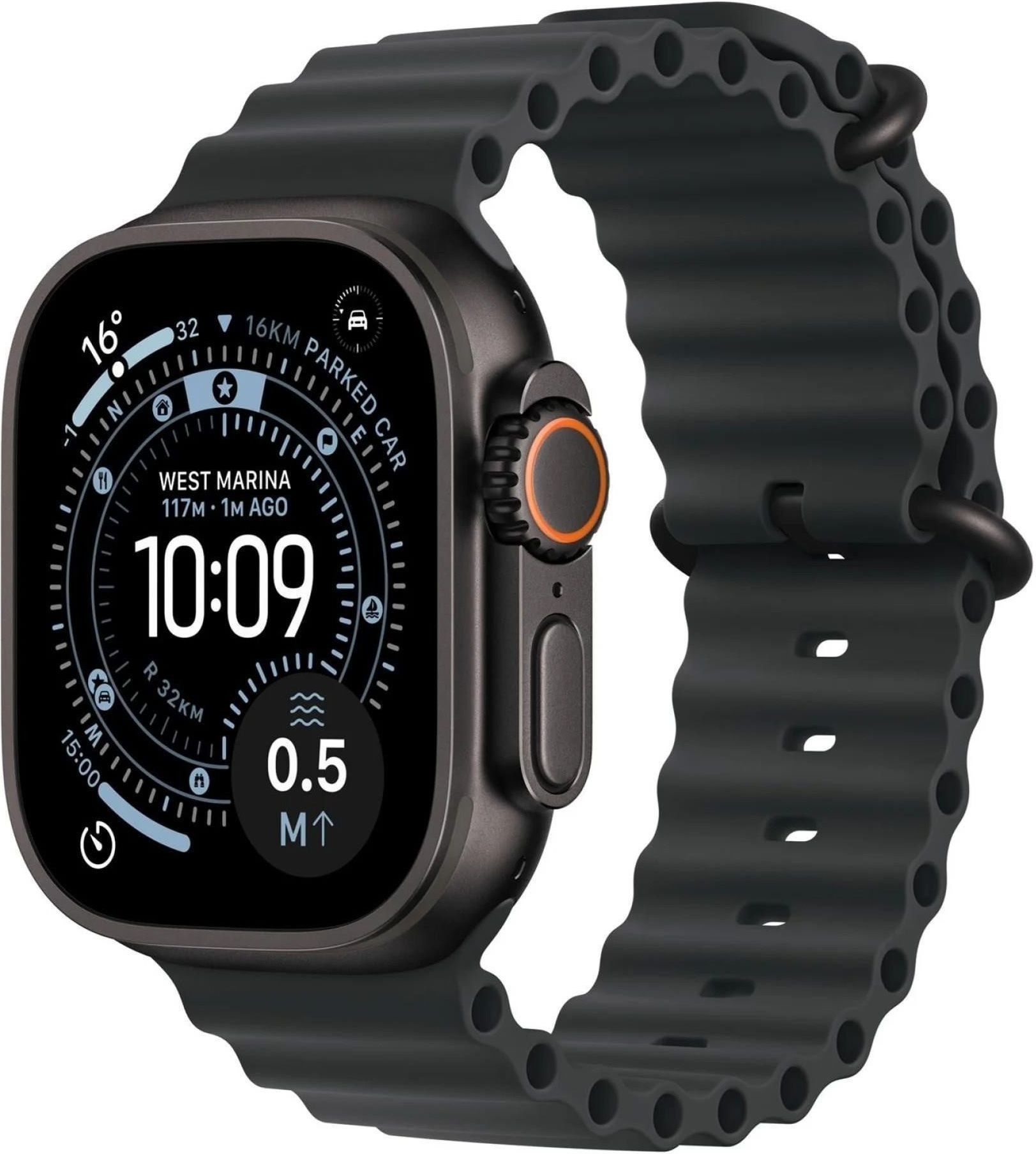 Apple Watch Ultra 3 GPS + Cellular 49mm Tytan Czarny Ocean – zdjęcie produktu z Ceneo