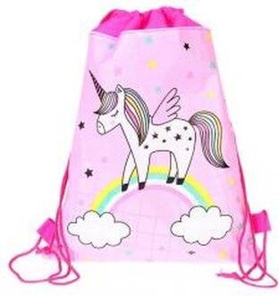 Worek Na Buty Jednorożec Tęcza Różowy