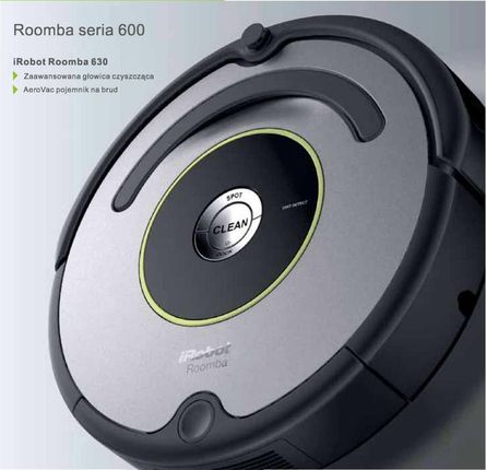 IRobot Roomba 630 - Opinie i ceny na Ceneo.pl