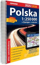 Zdjęcie Polska Atlas Samochodowy 1:250 000 2025/26 opracowanie zbiorowe - Zwoleń