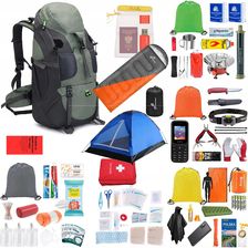 Zdjęcie Readypack Plecak Ewakuacyjny Z Wyposażeniem X2 + Namiot Śpiwór Jedzenie I Środki Komunikacji! Fioletowy 3181 - Poznań