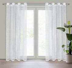 Zdjęcie Eurofirany Firana Gotowa Iza 140X250Cm Biały - Serock