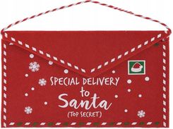 Zdjęcie KOOPMAN Koperta Świąteczna Do Świętego Mikołaja Special Delivery 26X16Cm (5902431054605) - Zielona Góra