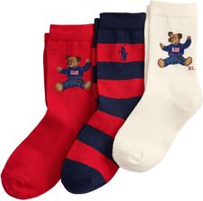 Zdjęcie Zestaw 3 par wysokich skarpet dziecięcych Polo Ralph Lauren - Kazimierz Dolny