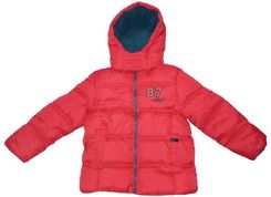 Zdjęcie Cool Club Zimowa Pikowana Kurtka Chłopięca Z Kapturem Pomarańczowa 116Cm - Ciechocinek