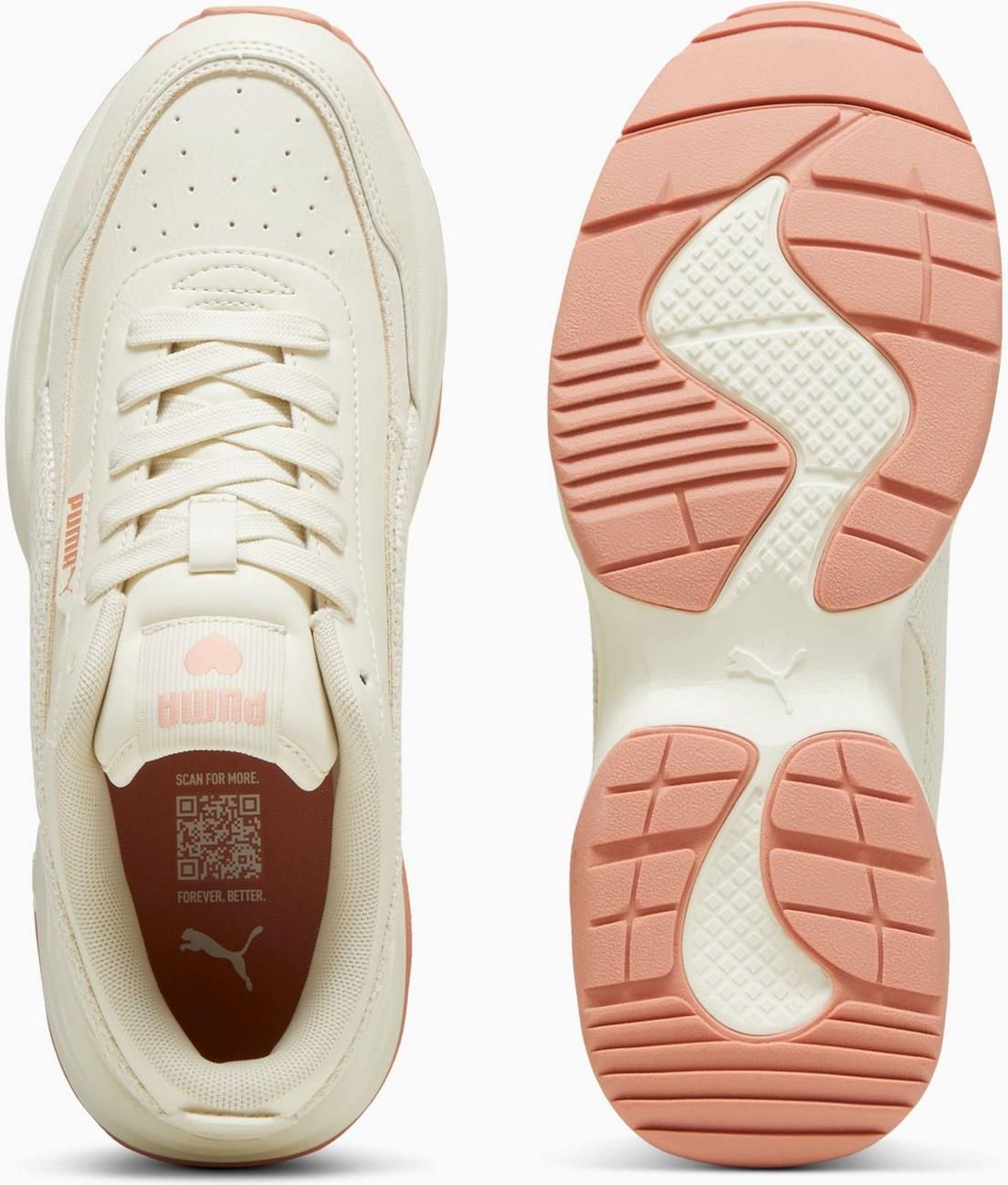 Buty sportowe damskie Puma CILIA MODE COQUETTE beżowe 39782301