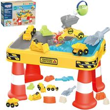 Zdjęcie Woopie Stolik Wodny 2W1 Piaskownica Plac Budowy + 4 Autka 12El. - Jaworzno