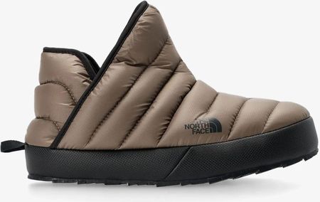 Kapcie ocieplane The North Face ThermoBall Traction Bootie - mocha brown/tnf black