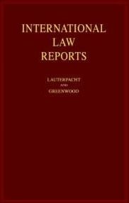 International Law Reports Set Complete Hardback Set