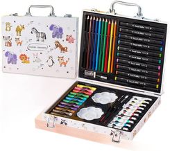 Zdjęcie Zestaw Do Malowania Dla Dzieci Dziewczynek Artystyczny Plastyczny Walizka - Zabrze