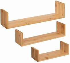 Zdjęcie 5Five Simple Smart Zestaw 3 Półek Ściennych Fixy Bambus - Łomianki