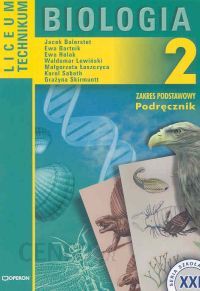 Podręcznik szkolny Biologia kl 2 LO podr z/podst - Ewa Jacek Bartnik ...