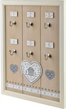 Zdjęcie Organizer Mondex Home Ramka na Klucze Biała Drewno HTYK0243003F7T - Blachownia