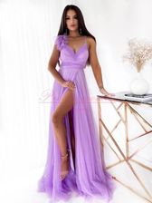 Zdjęcie Sukienka długa Milagros kolor liliowy - Libiąż