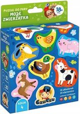 Zdjęcie CzuCzu Puzzle do pary Moje zwierzątka 18m+ 10 układanek, 20 elementów  - Parczew