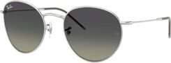 Zdjęcie OKULARY RAY-BAN® ROUND REVERSE RB R0103S 003/11 55 ROZMIAR M - Wrocław