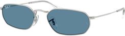 Zdjęcie OKULARY RAY-BAN® RB 3947 003/S2 54 ROZMIAR M Z POLARYZACJĄ - Pyzdry