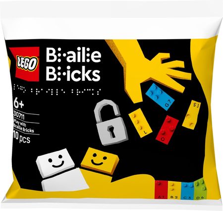 LEGO Braille Bricks 30711 Zabawa z alfabetem Braille’a