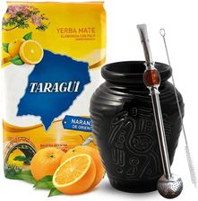 Zdjęcie Startowy Zestaw Yerba Mate Taragui Naranja  + Matero Aztek Bombilla - Zator
