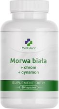 Zdjęcie MedFuture Morwa z chromem i cynamonem, 60 kapsułek - Tomaszów Lubelski