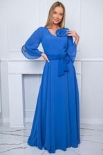 Zdjęcie Sukienka długa Tulipan kolor szafirowy - Libiąż