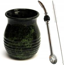 Zdjęcie Matero Kubek do Yerba Mate  - Roches 360ml + Bombilla - Szczyrk