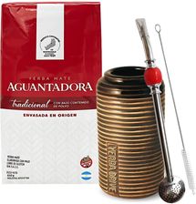 Zdjęcie Zestaw Startowy Yerba Mate Aguantadora Elaborada Tradicional + Akcesoria - Kęty
