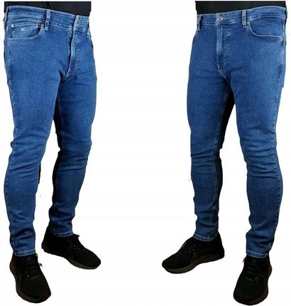Tommy Jeans Jeansy Simon -Skinny Dm0Dm16019-1Bj Męskie Rurki Oryg. -W33/L34